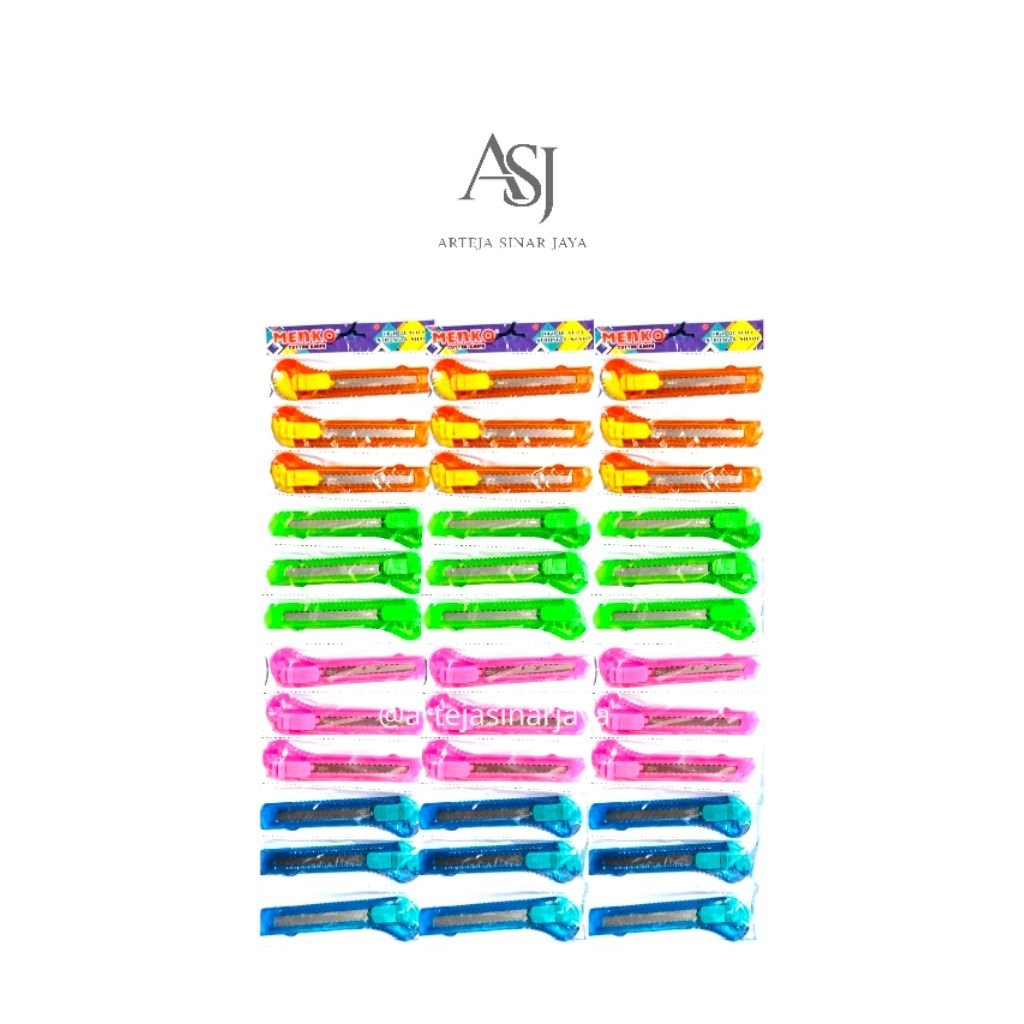 

1 Renceng Isi 12 Pcs - Kater Besar Bening Menko