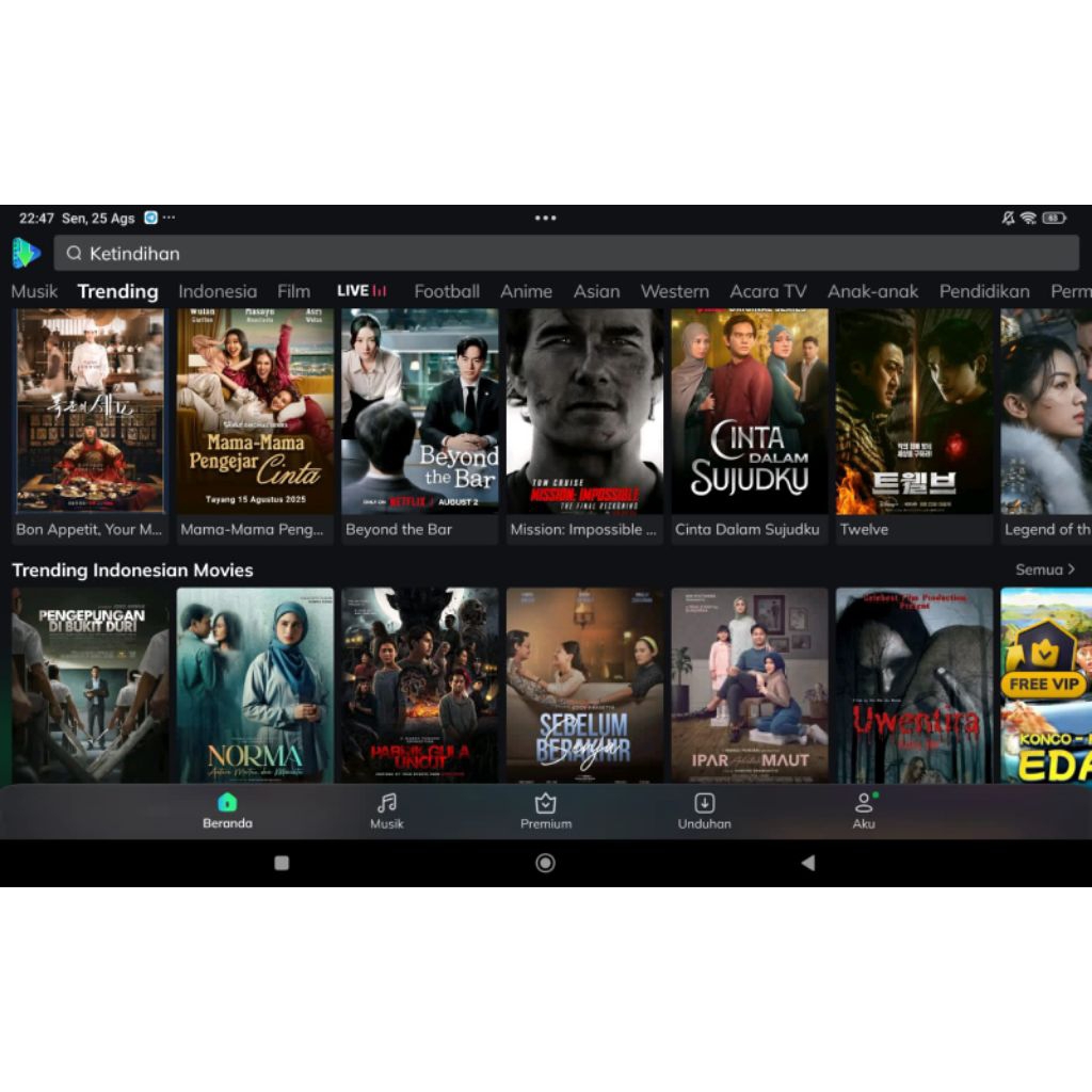 MovieBox Premium , PERMANENT, Tanpa Iklan dan Tanpa Bayar Bulanan / Tahunan lagi