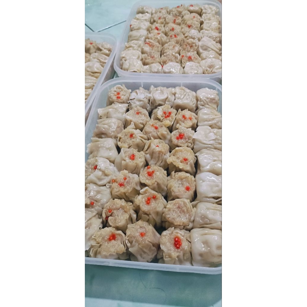

DIMSUM FROZEN AYAM ( JUMBO) PREMIUM 100% DARI BUATAN TANGAN SENDIRI