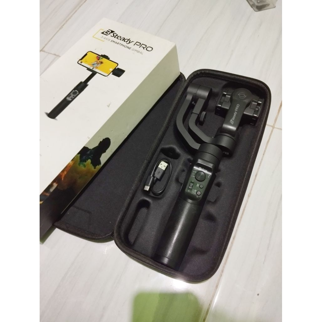 GIMBAL HP BRICA B STEADY PRO FULLSET BOX SIAP PAKAI