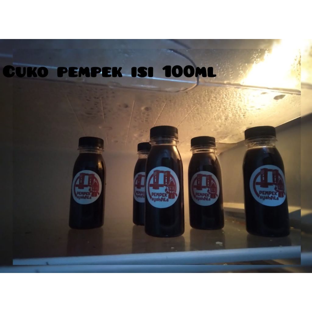 

Cuka pempek kental isi 100ml ,asli palembang