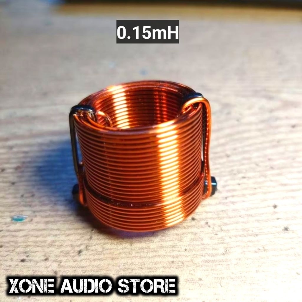 Coil induktor lilitan crossover 150uh / 0.15 mH kawat 1mm