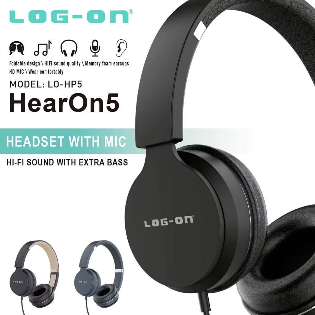 Headset Log On Bando Original