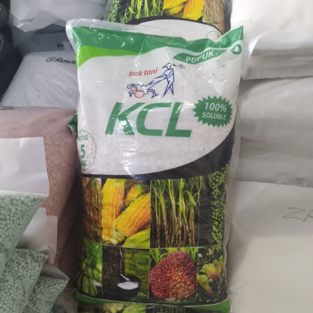 PUPUK KCL PAK TANI GRANUL 5KG kemasan pabrik