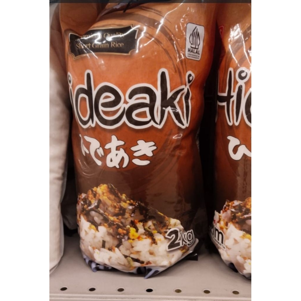 

Hideaki Japanese Japonica rice beras jepang sushi 2kg