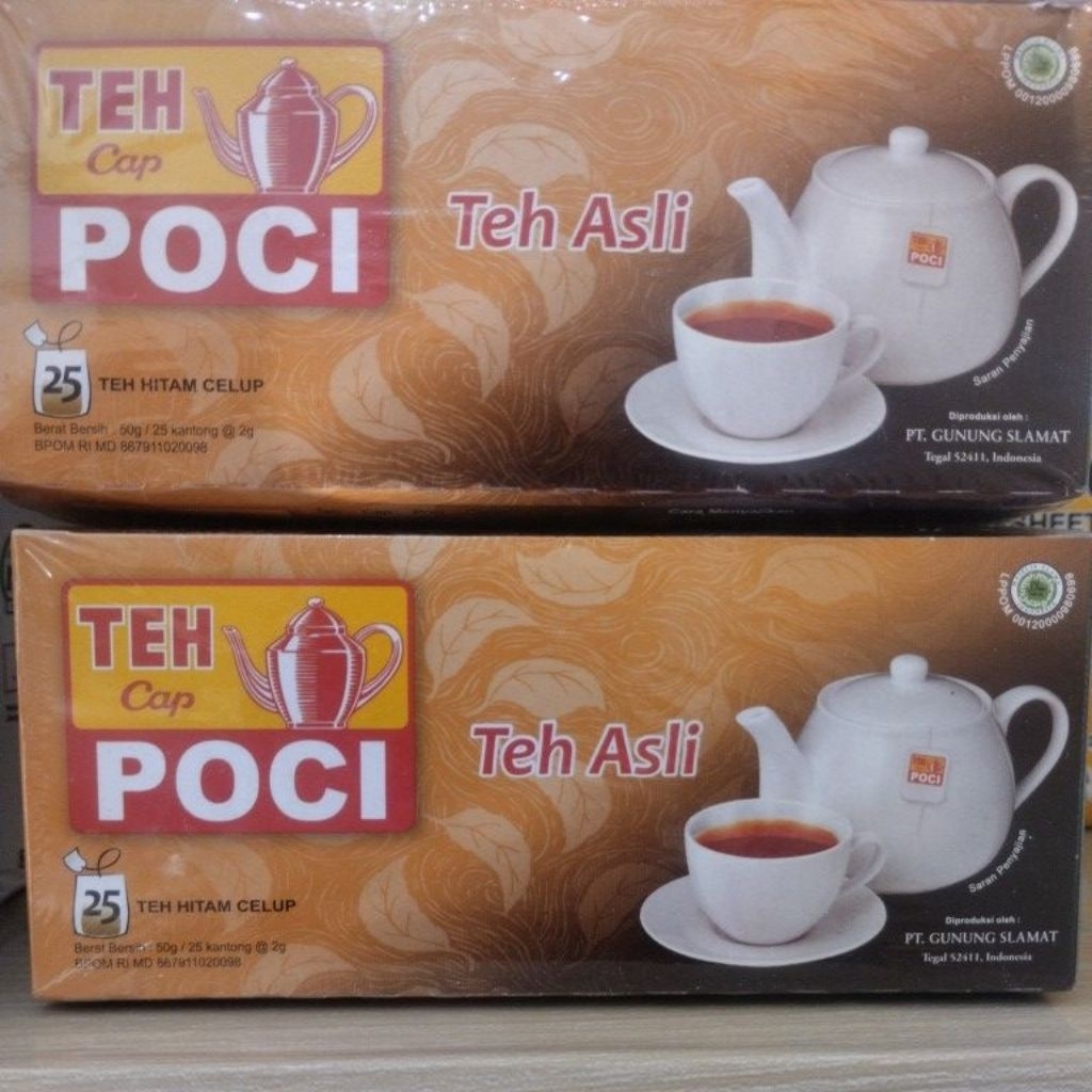 

TEH POCI teh hitam celup 25pcs