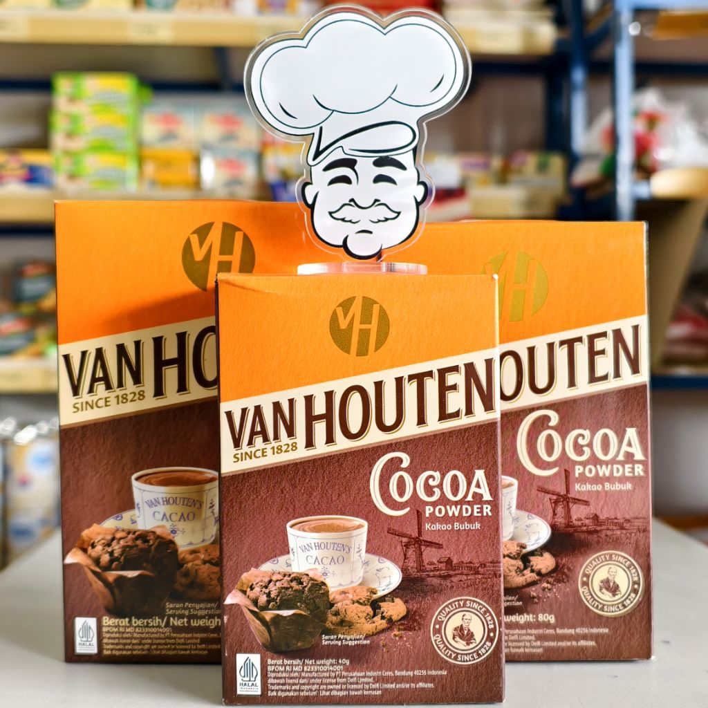 

Van Houten Cocoa Powder 165Gr / 80gr / 40Gr