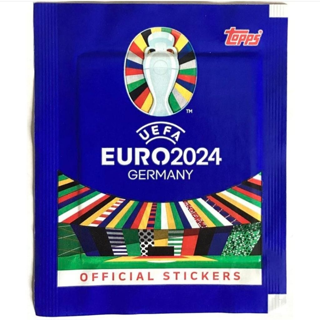 2024 Topps UEFA EURO 24 Germany Official Stickers (1 Pack, 6 Stickers)