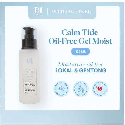 (PRE-ORDER) Dew Me Calm Tide Oil-Free Gel Moist 100ml / Dew Me