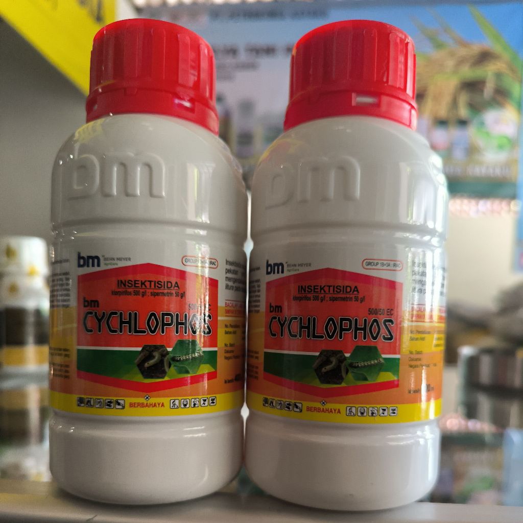 BM CYCHLOPHOS 500/50 EC 400 ML INSEKTISIDA / BM CYCHLOPHOS 400ML