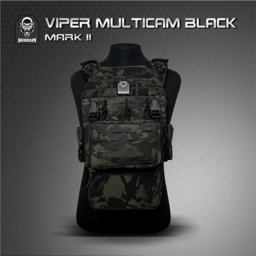 DURHAIM | Body Vest Viper Multicam Black MK II