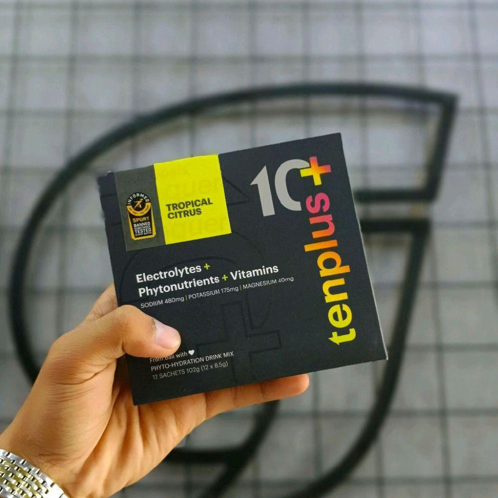 

Tenplus 10+ Phyto - Hydration Drink 1 Box - 12 Sachet 12 Servings Rasa Tropical punch