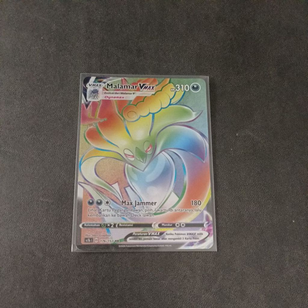 Kartu Pokemon Indonesia - Malamar Vmax HR