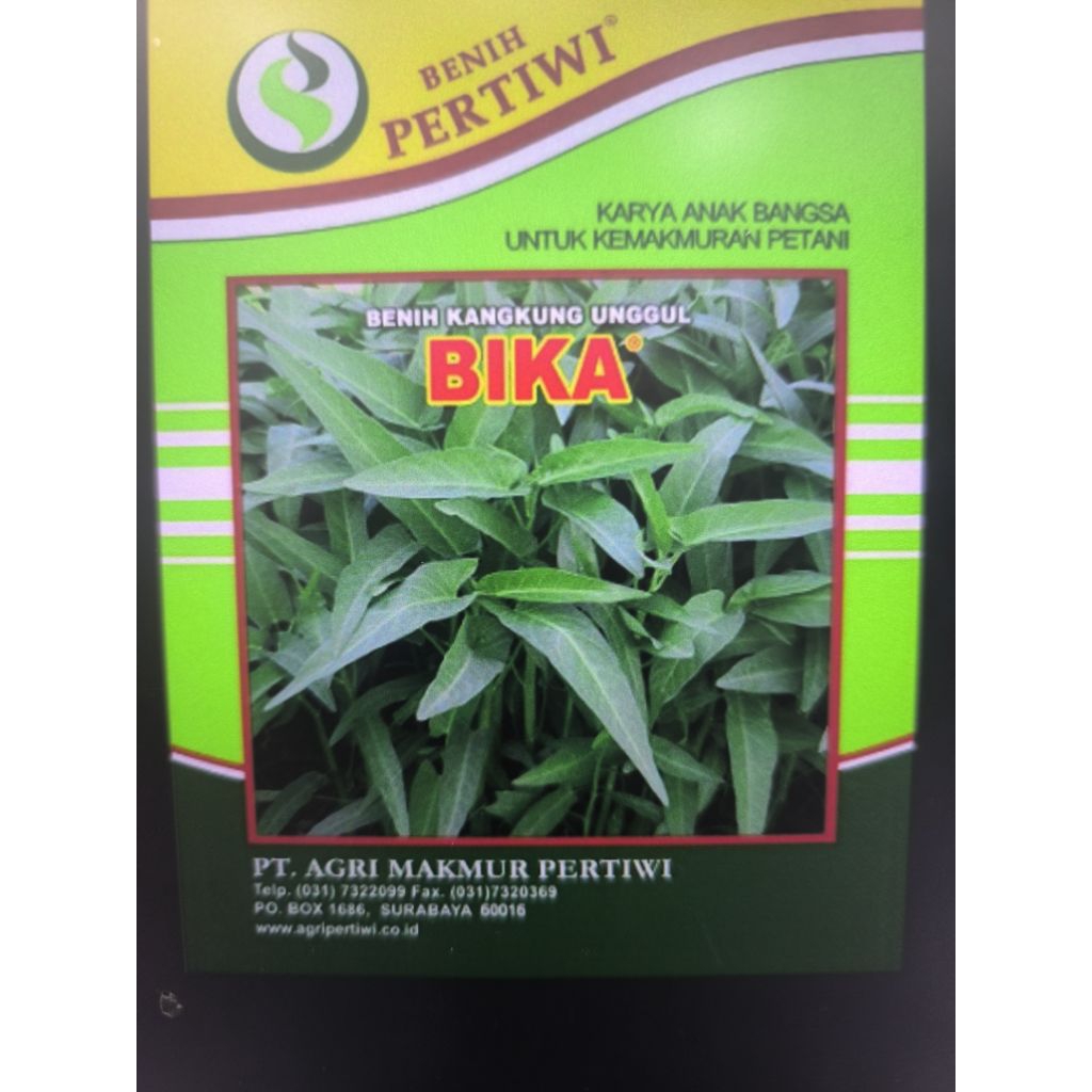 

kangkung bika pertiwi 1kg