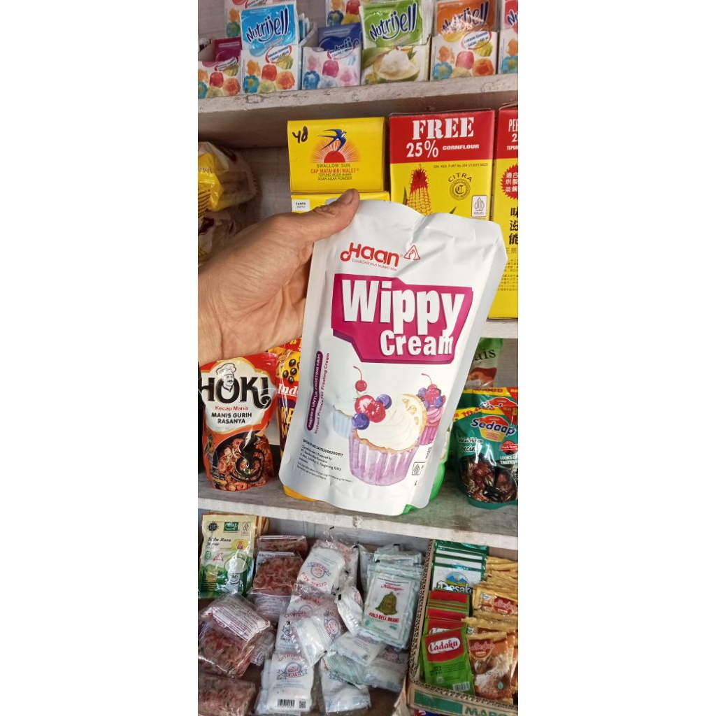 

haan wippy cream pouch 200g