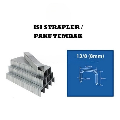 

Isi Ulang Refill Pengisi Ulang Straples Jok Motor Sofa Kayu Gun Tacker Multifungsi