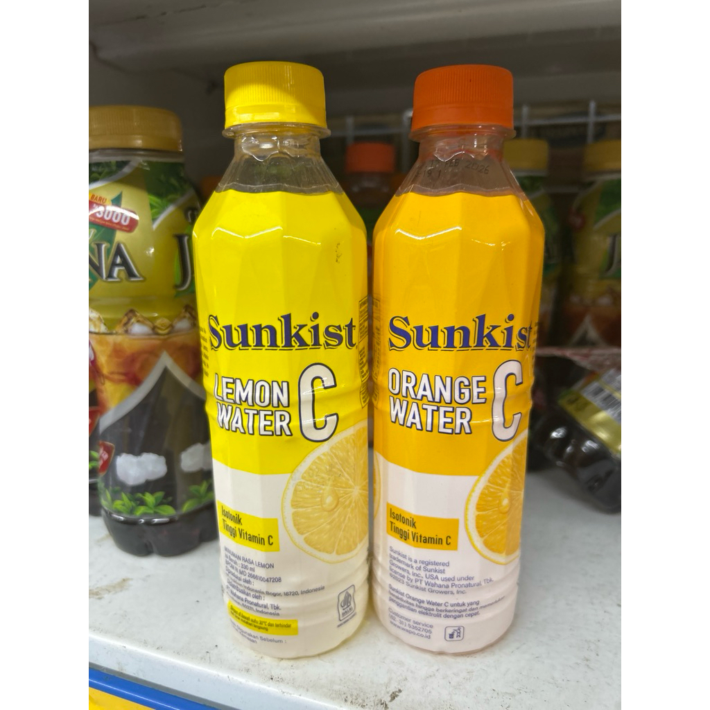

Sunkist Water vit C botol 330ml