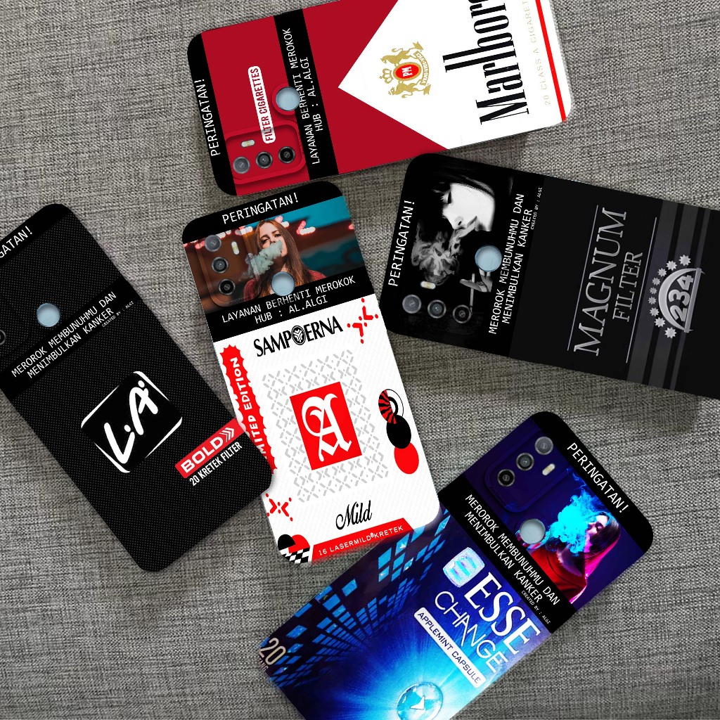 Softcase Untuk Oppo A53 / A33 2020 - Softcase Gambar Fashion Printing { Rokok Limited Edition Terbar