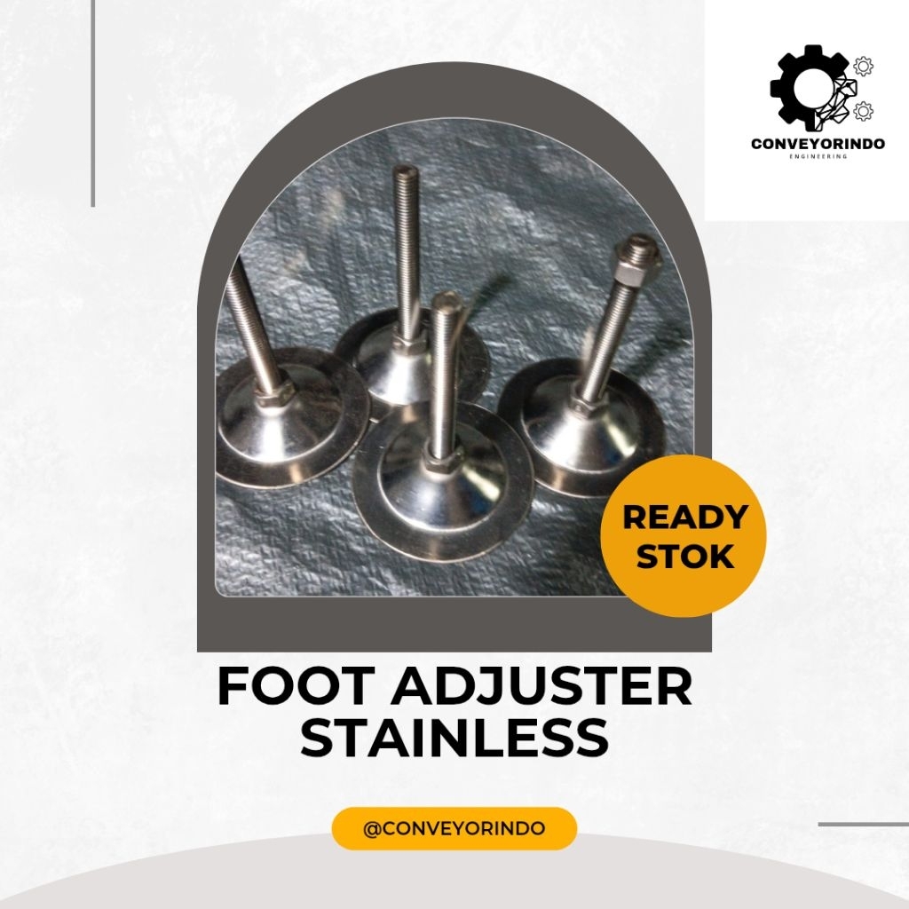 Foot Adjuster Stainless sus304 M16 x 100mm