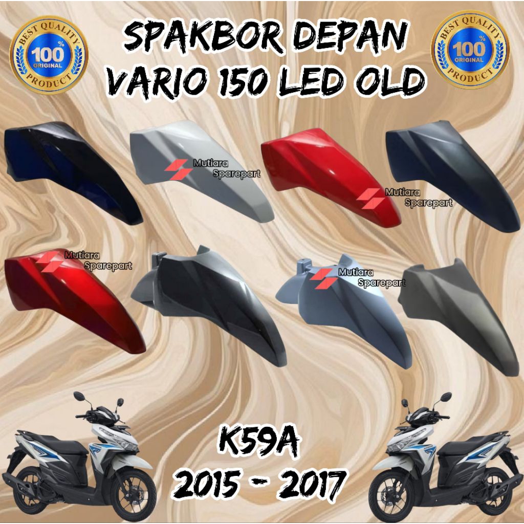Selebor Slebor Spakbor depan Vario 150 125 LED 2015 2016 2017 Old Lama non ori Termurah