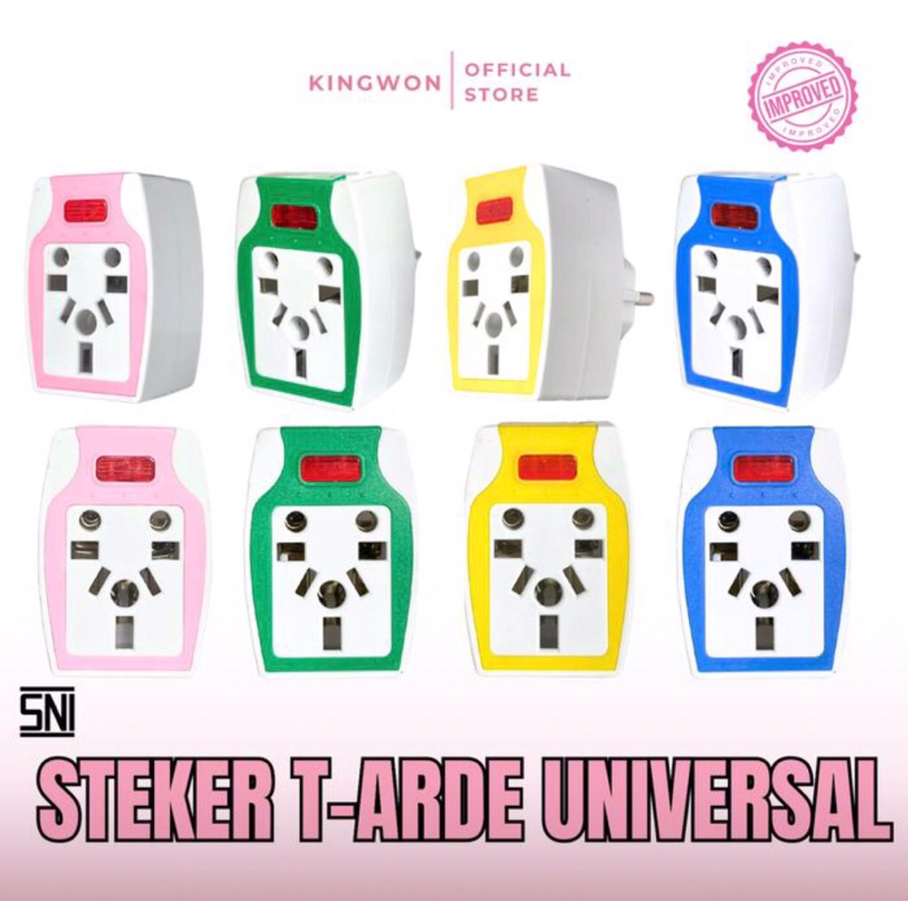 COLOKAN STEKER T SERBAGUNA / OVER STEKER T / COLOKAN LISTRIK T SERBAGUNA / STOP KONTAK DEXICON SNI