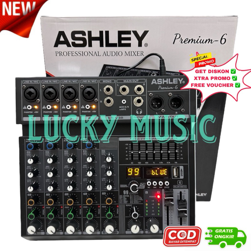 Mixer Ashley Premium 4 Ashley Premium 6 Ashley Original Ashley 4 channel 6 channel