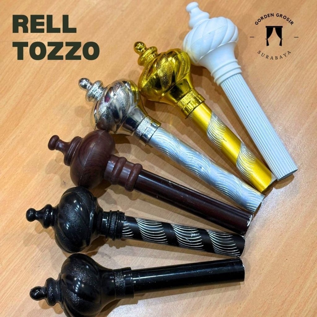 Rel Bulat Tozzo / Tiang Bulat Gorden