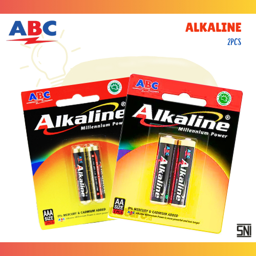 Baterai ABC Alkaline AAA|AA / Battery Alkaline AAA|AA