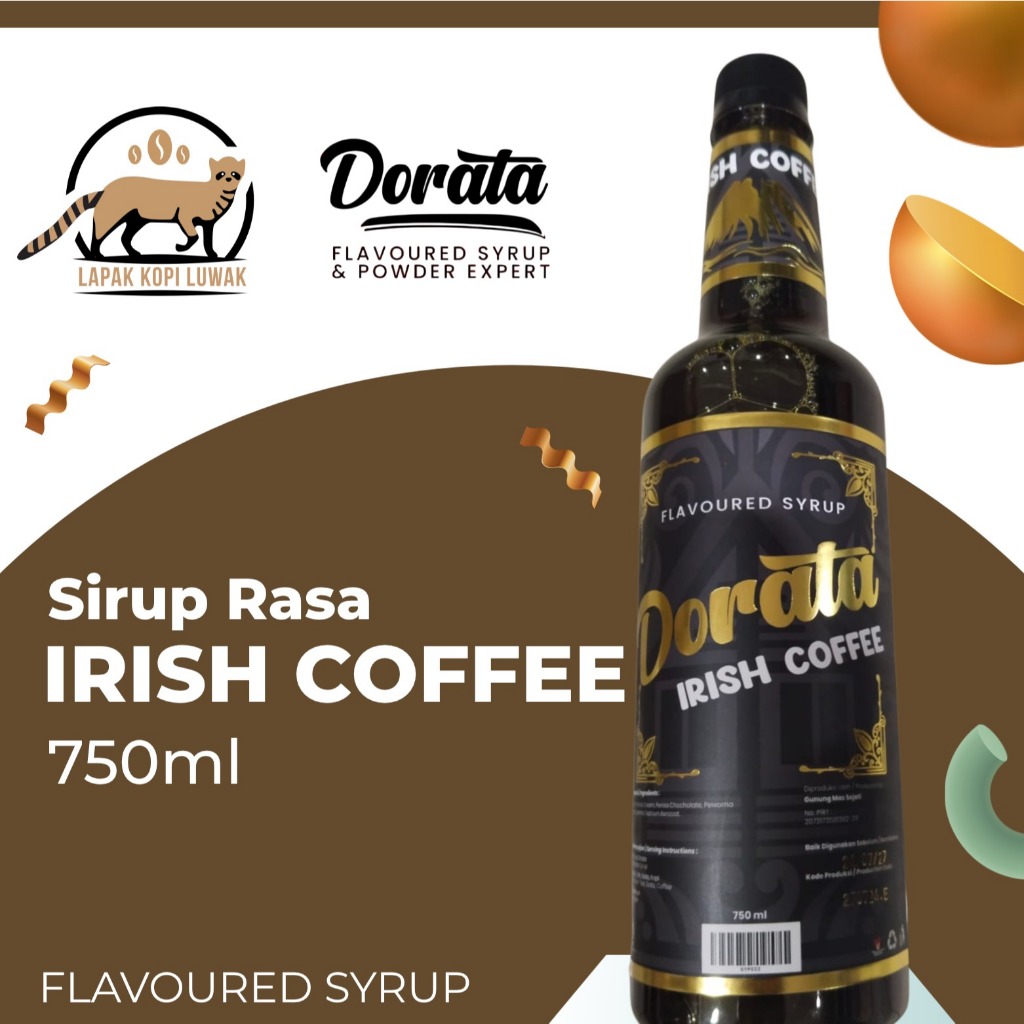

Dorata Syrup rasa Irish Coffee