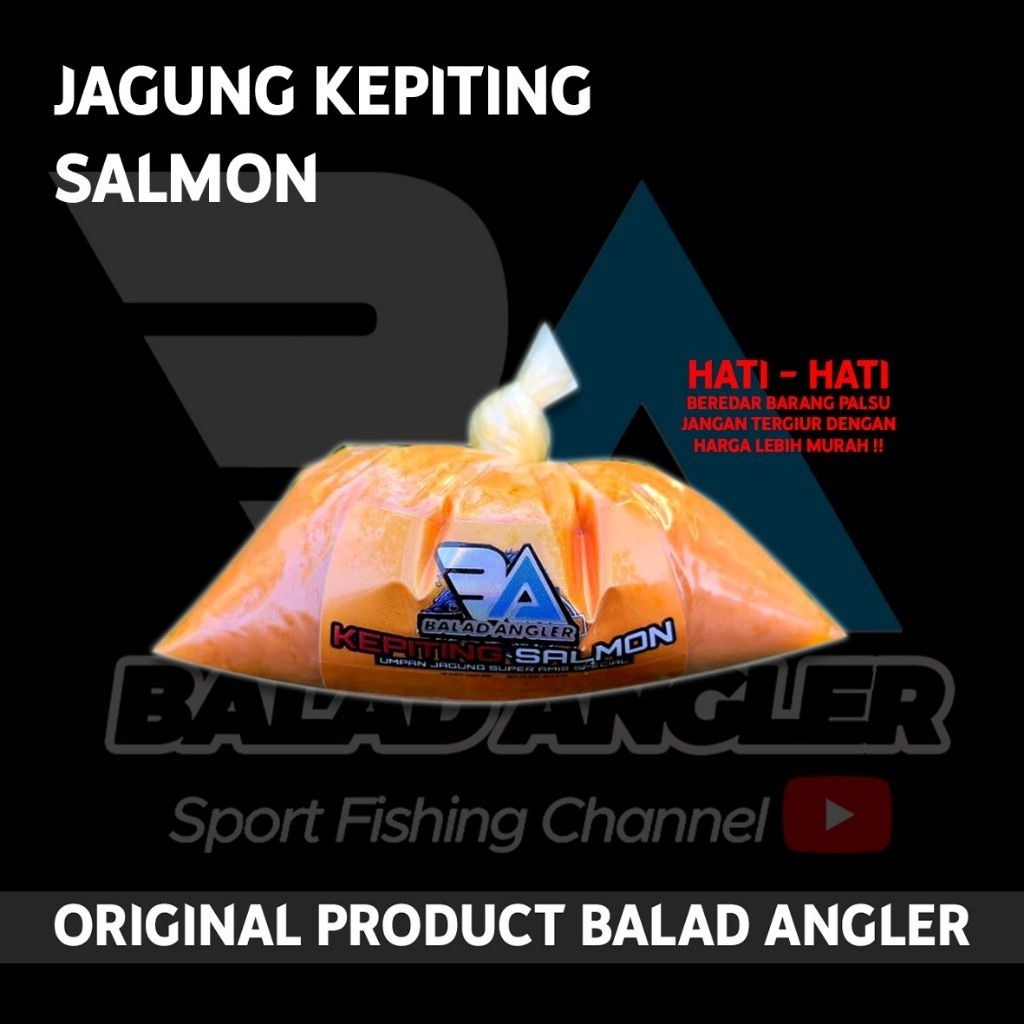 Umpan Ikan mas JAGUNG KEPITING SALMON BALAD ANGLER