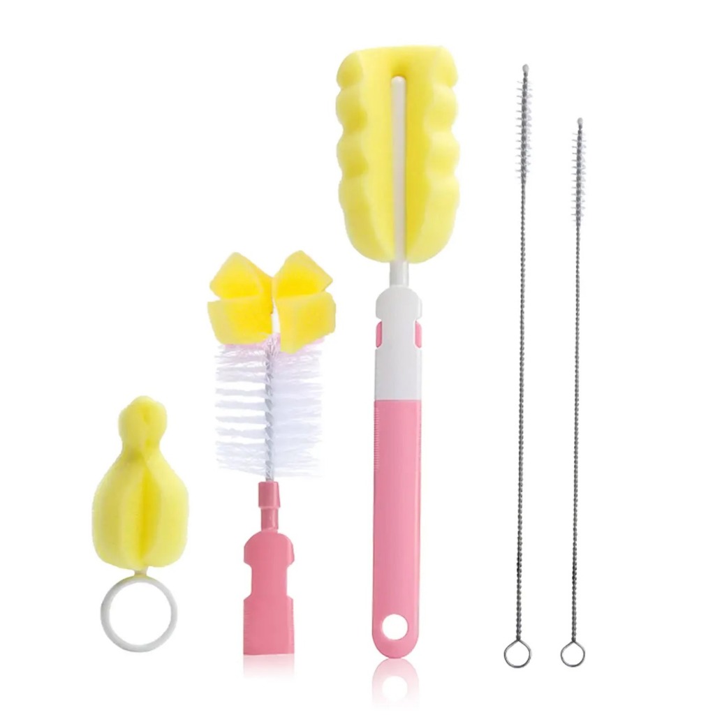 Sikat Botol Susu Bayi - Pembersih Botol Susu Bayi - Sikat Botol Minum Panjang