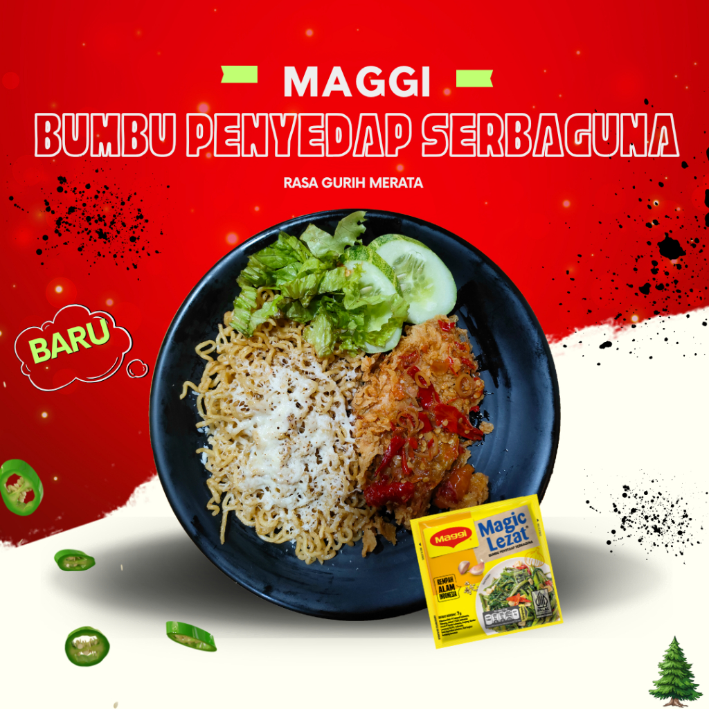 

MAGGI Magic Lezat Bumbu Penyedap 80 gram Penyedap All in One