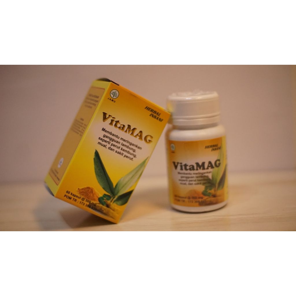 Vita Mag Herbal Insani isi 60 kapsul