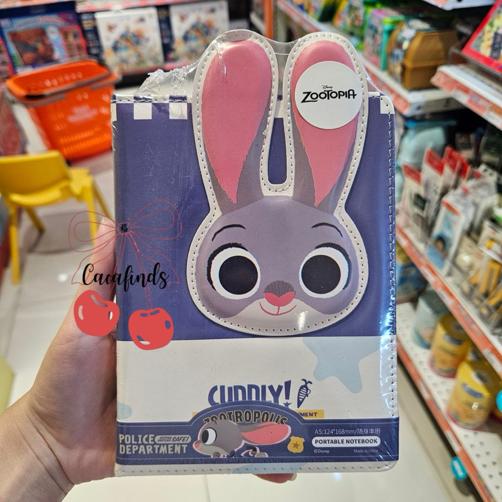 

NEW Disney‼️Notebook / Buku Leather Cover A5 Disney Zootopia Collections