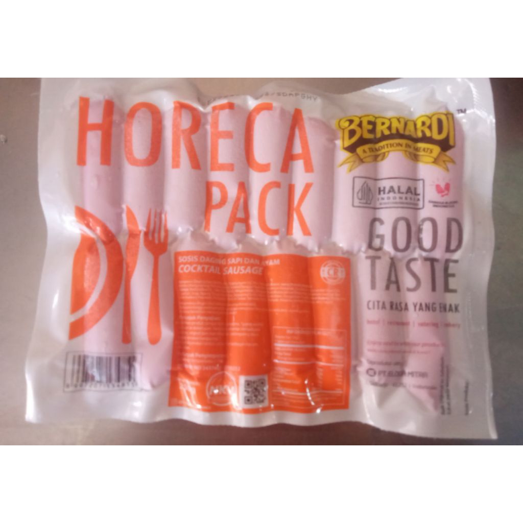 

Bernardi Horeca Pack Sosis Cocktail 250 gram