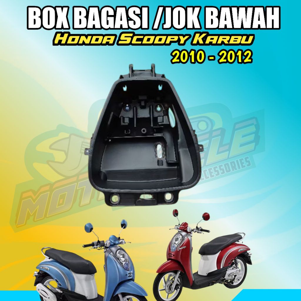 Box Bagasi Honda Scoopy Karbu Lama Old 2013 - 2015