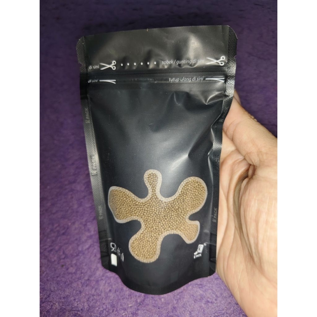 Pelet PF 500 ±100gr • Pelet Glowfish • Pelet Cupang • Pelet Ikan Kecil