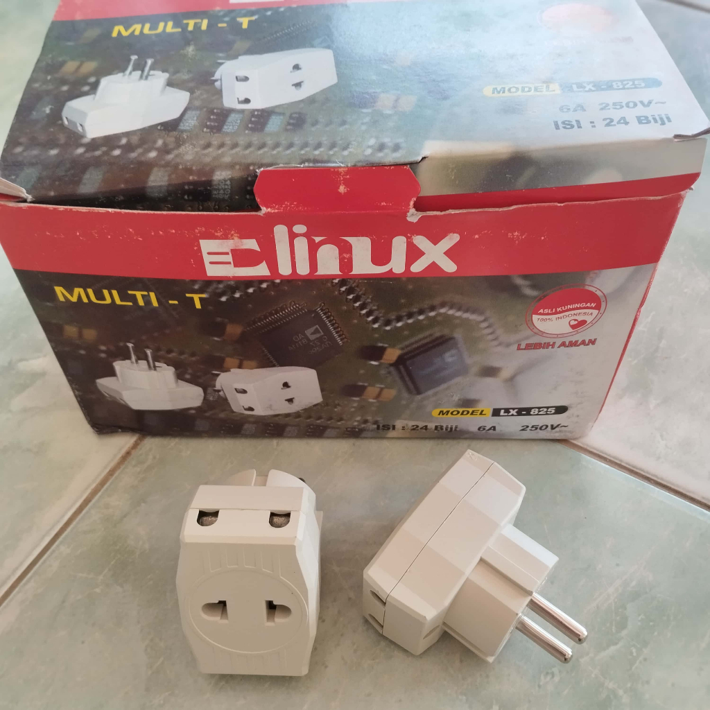 Tee Multi serba guna switch arde Steker bulat besar tee stop kontak switch