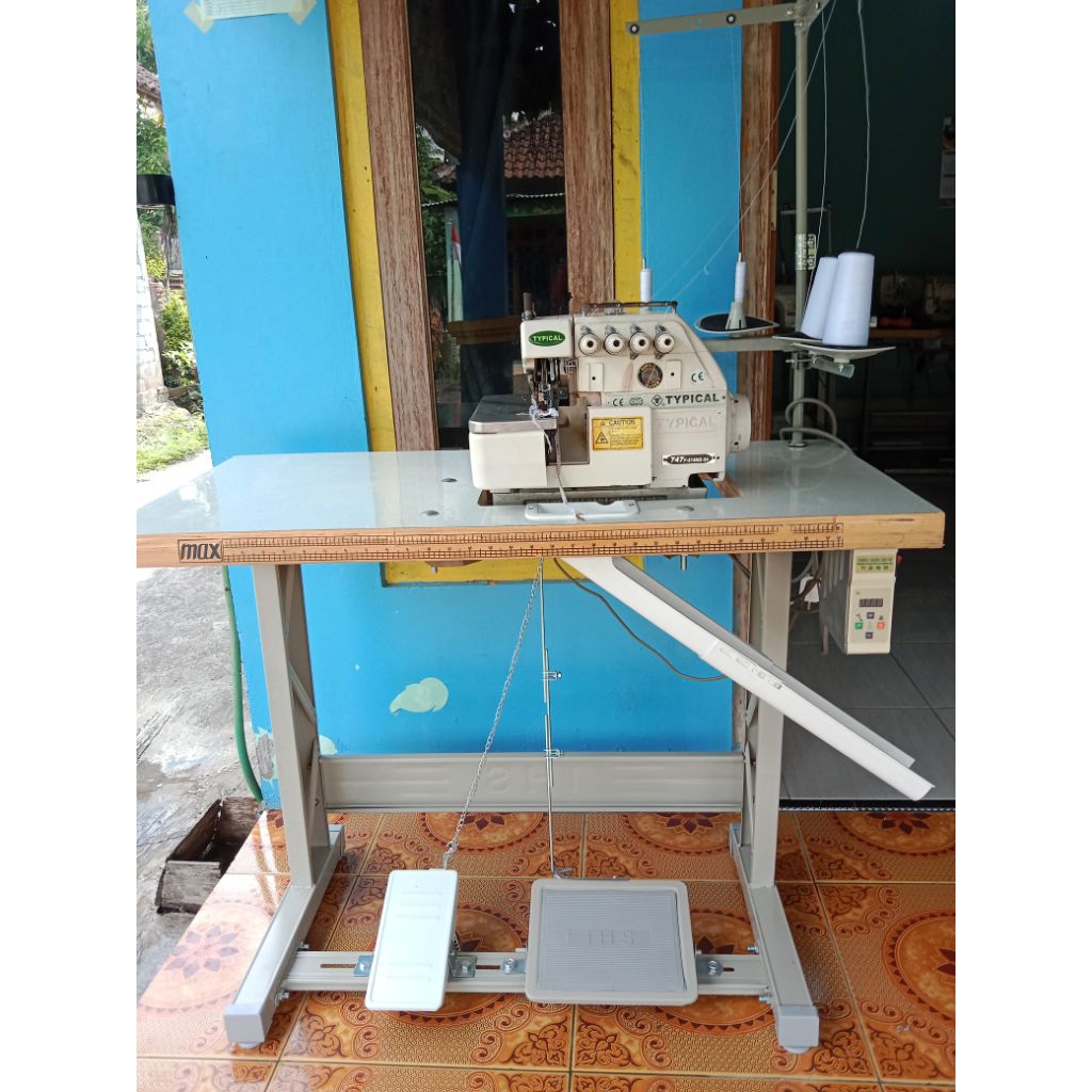 mesin obras benang 4 typical servo direk