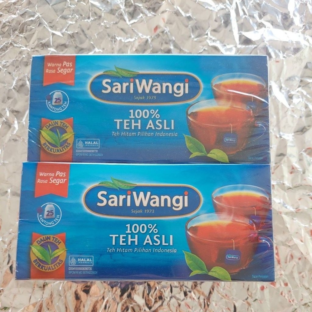 

Teh Sariwangi Celup 1 Kotak Isi 25 Kantong teh