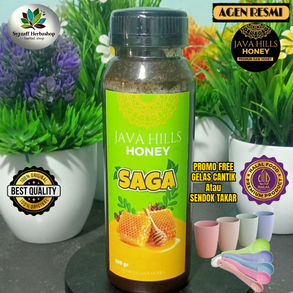 

MADU BATUK SAGA JAVA HILLS HONEY DEMAM RADANG 320gr