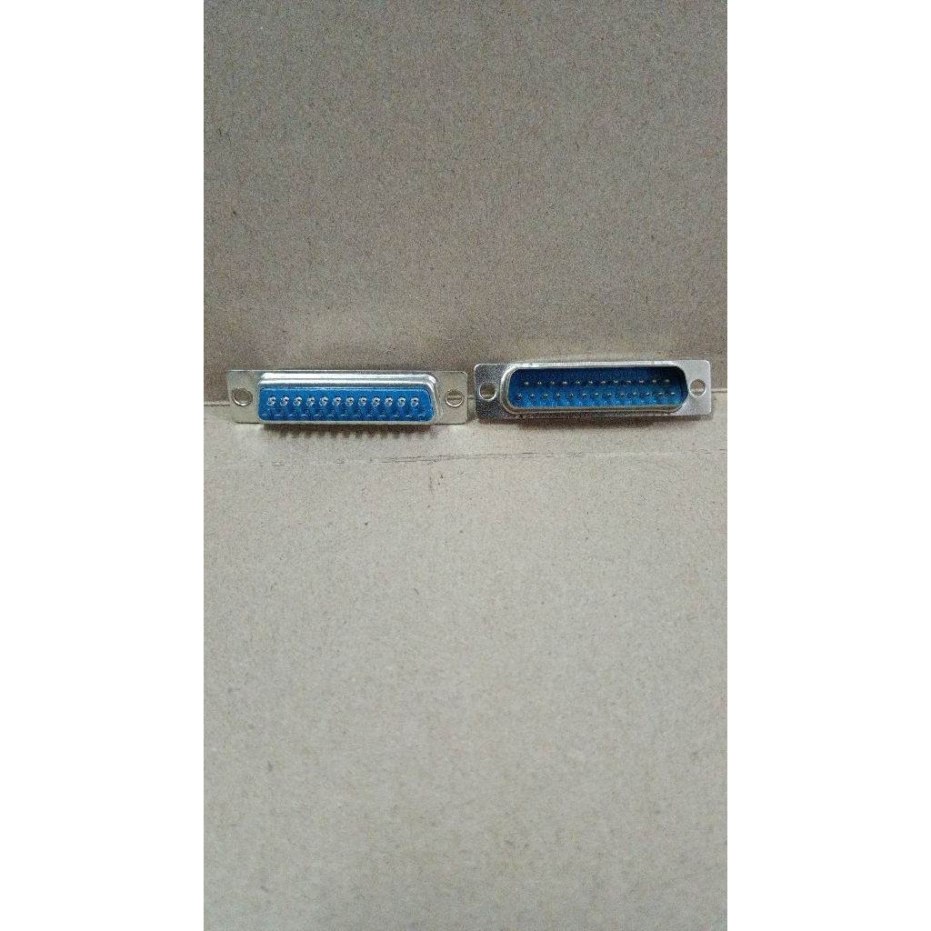 8364 konektor connector db25 db 25 25pin 25 pin cowok male kabel