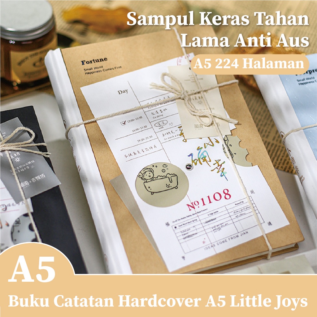 

【Pengiriman GRATIS】 Siswa A5 Buku Hardcover Catatan Pribadi dan Catatan Agenda Bookmark Siswa Praktis Staterbook Notebook Sekolah Musim Buku Stasionery
