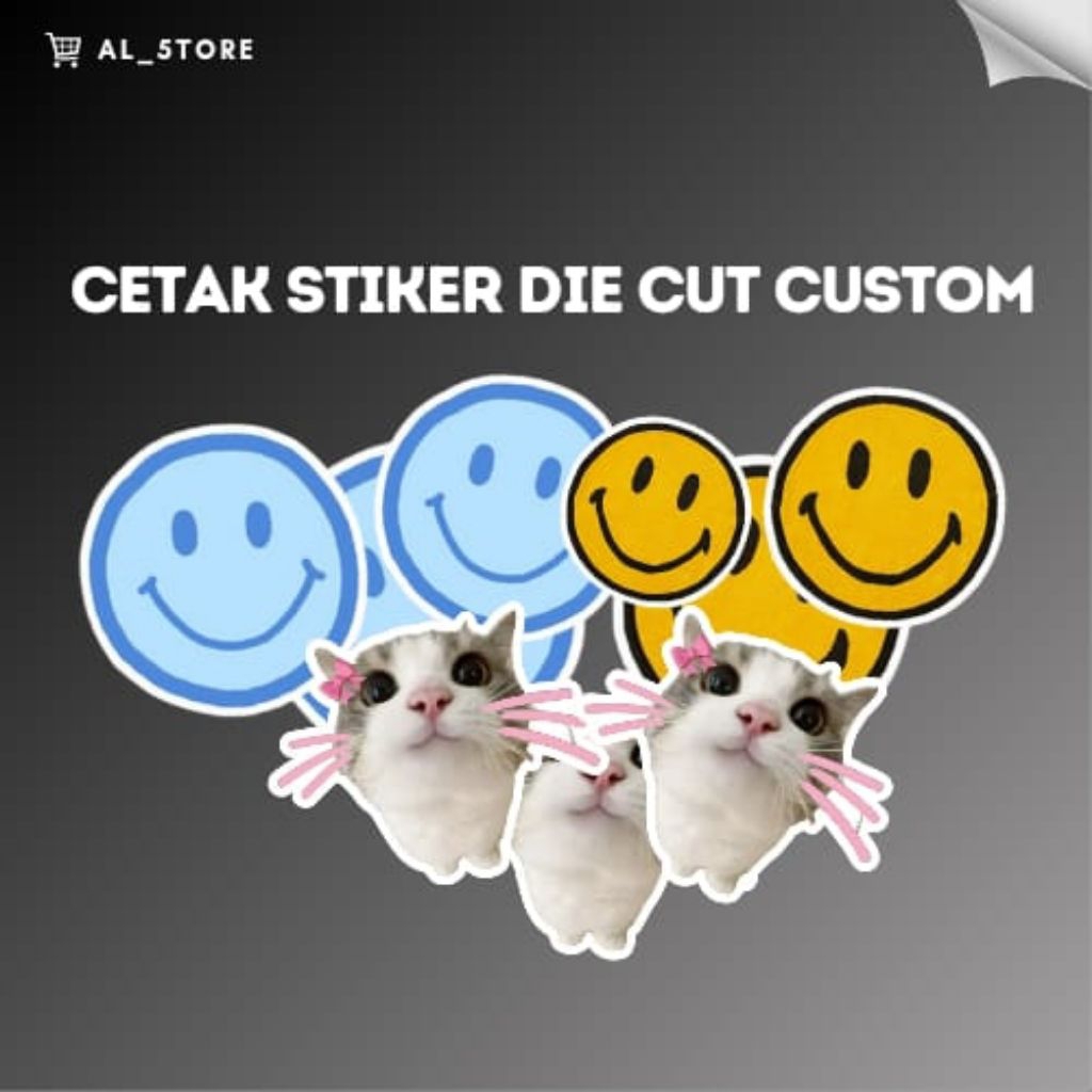 

Cetak Stiker Vinyl Die Cut Custom