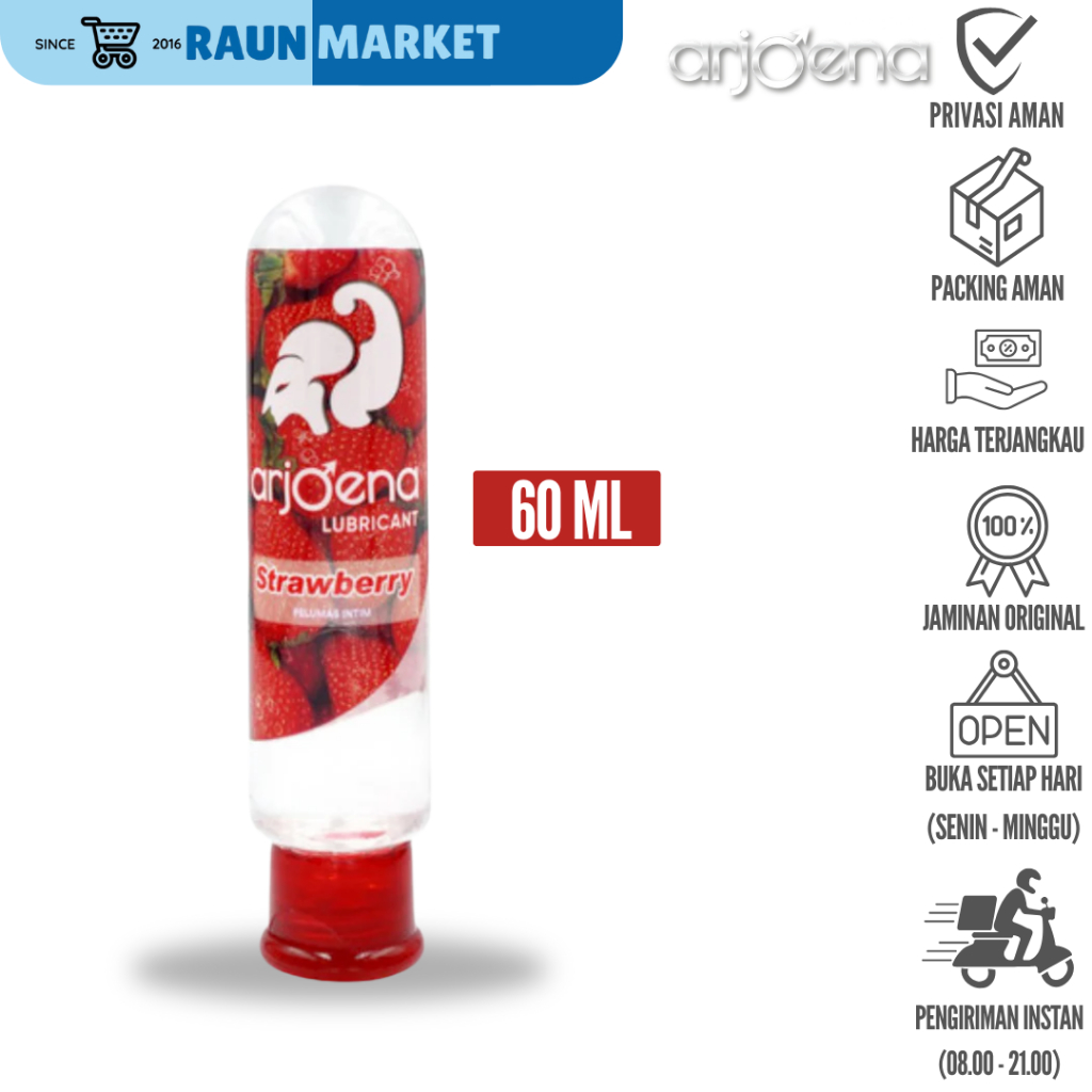 Arjoena Lubricant Strawberry - 60 gr