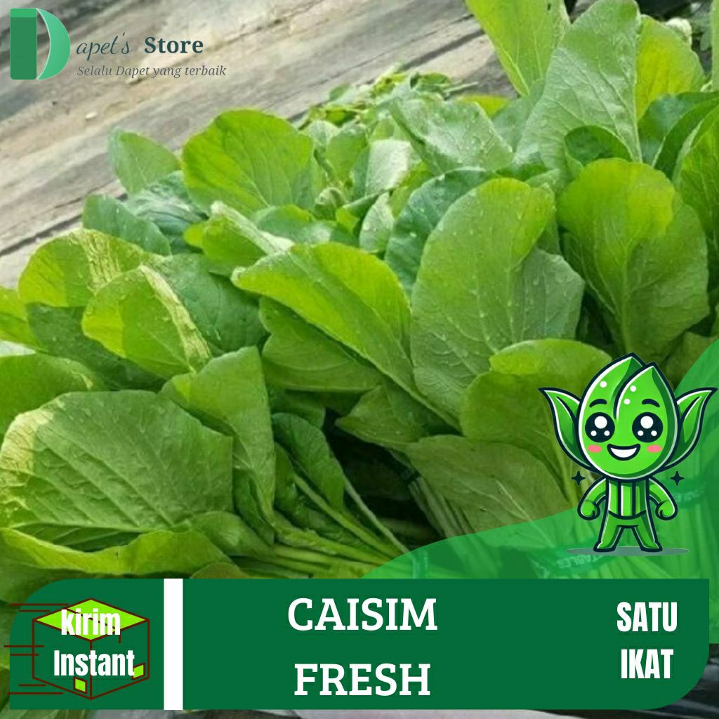 

Sayur Caisim Segar Sayur Cesim Fresh 1 Ikat - Dapet'S Store