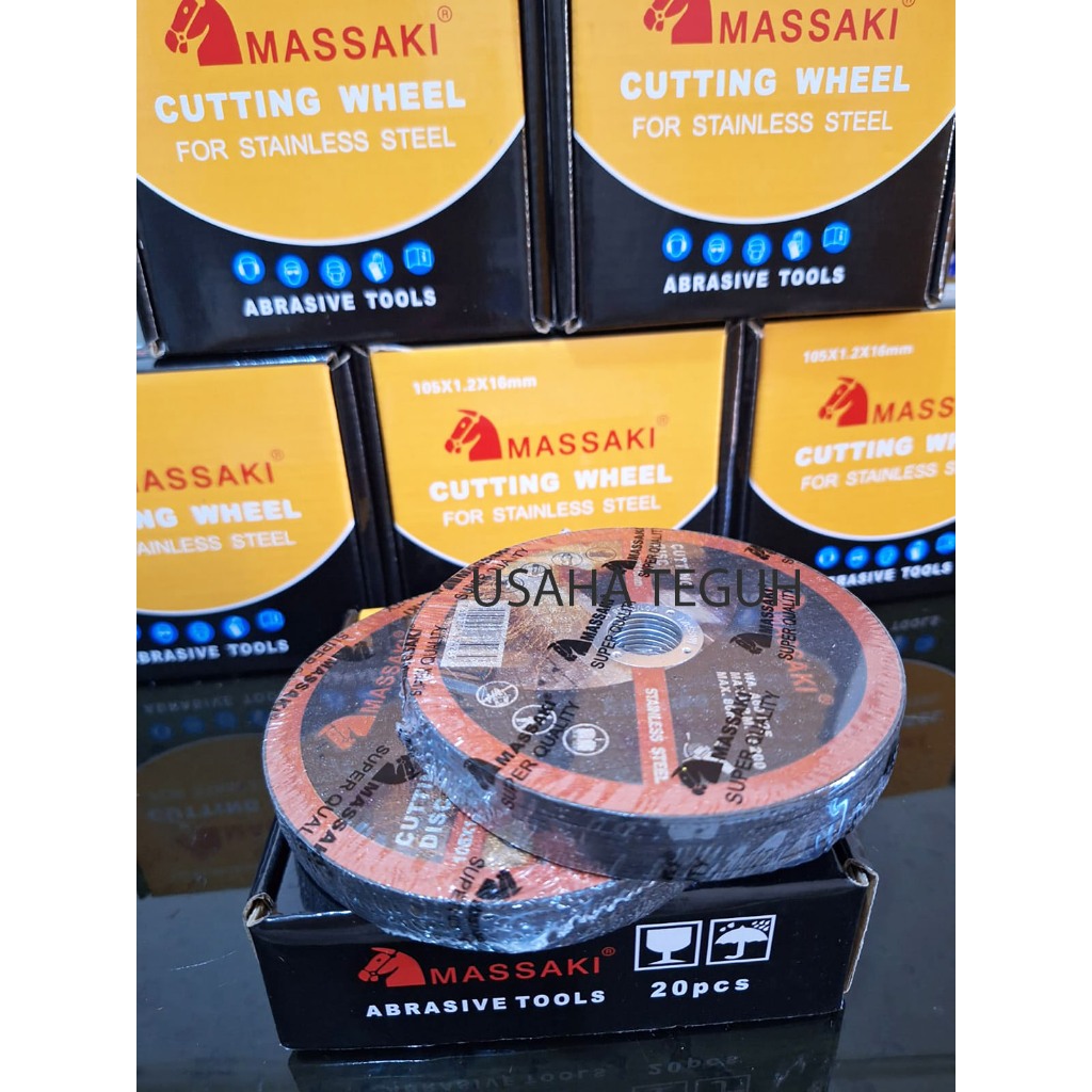 Batu Gerinda Potong 4x1 Massaki (20pcs)