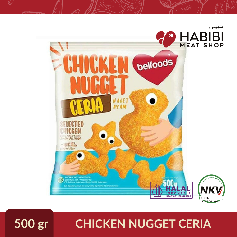 

BELFOODS CHICKEN NUGGET CERIA (500gr)
