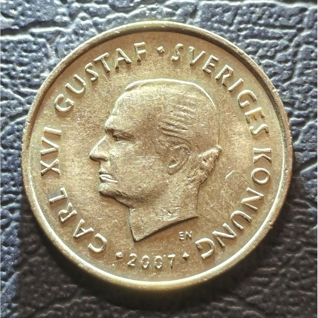 Koin Asing Swedia 1 Krona