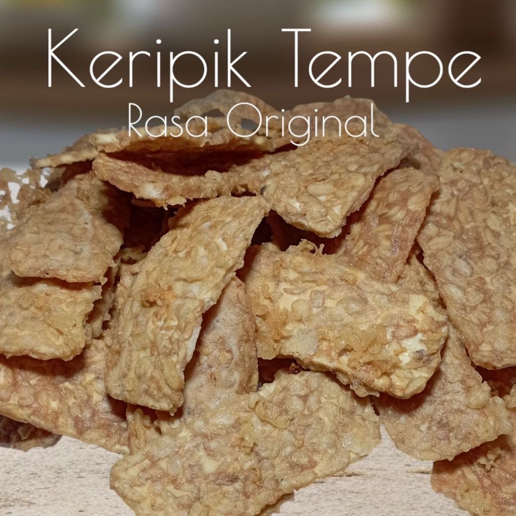 

Keripik Tempe Tepung Original Camilan Enak Sehat dan Bergizi 80 Gram